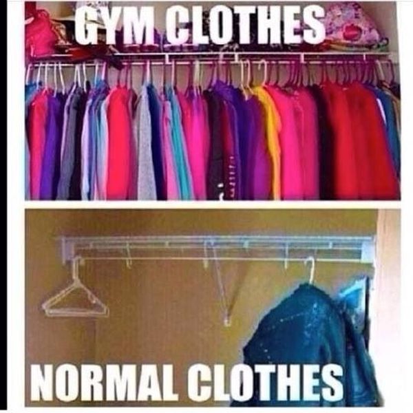 best gym clothes meme