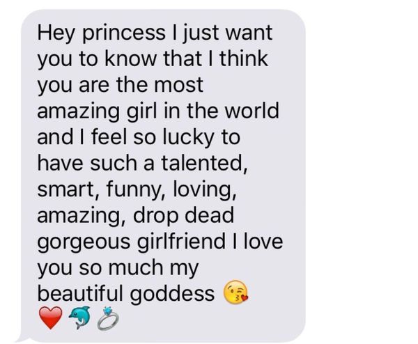 cute paragraphs for him with emojis