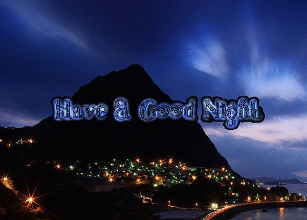 Beautiful Gif Images to Wish a Good Night 1