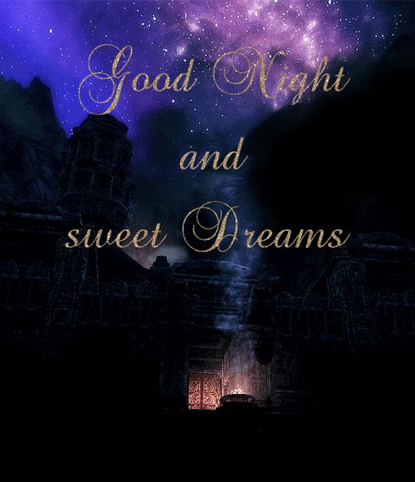 Beautiful Gif Images to Wish a Good Night 5