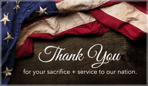 Grateful Images for Veterans with Thank You Words 2