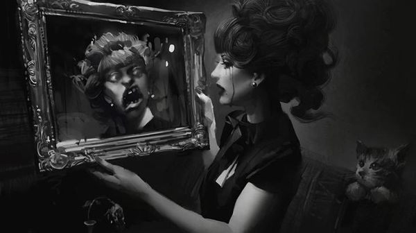 Halloween-Images-in-Black-and-White-Colors-4 width=