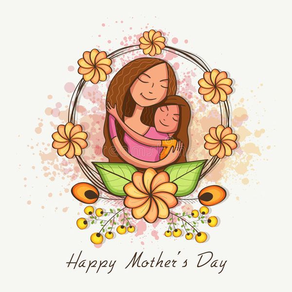 Happy Mothers Day with Daughter Graphics 2