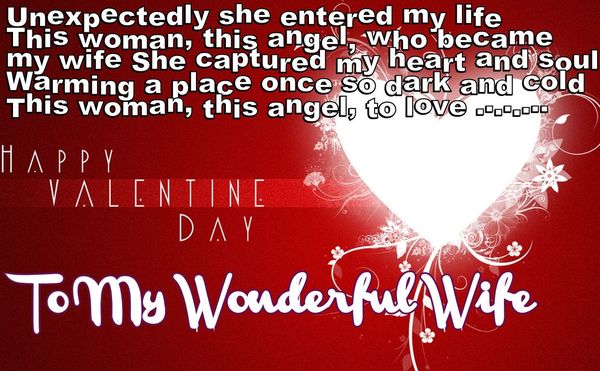 Happy Valentines Day Images Dedicated to Wife 1