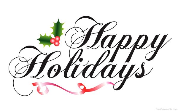 Awesome Happy Holidays Graphic 1