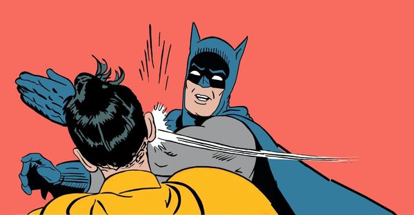 Batman Slapping Robin Meme 1