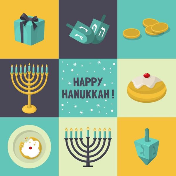 esther hanukkah 2022 clipart