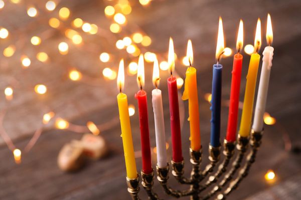 Nice Pictures of Hanukkah Candles 5