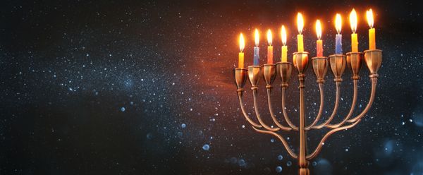 Nice Pictures of Hanukkah Candles 6