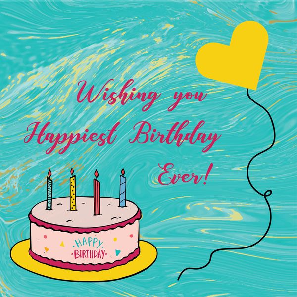 Cute Happy Bday Images With Wishes 4
