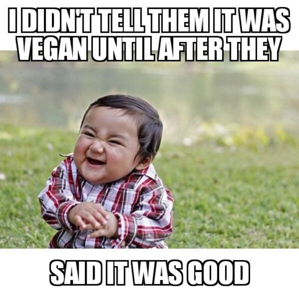 Funny Vegan Memes 9