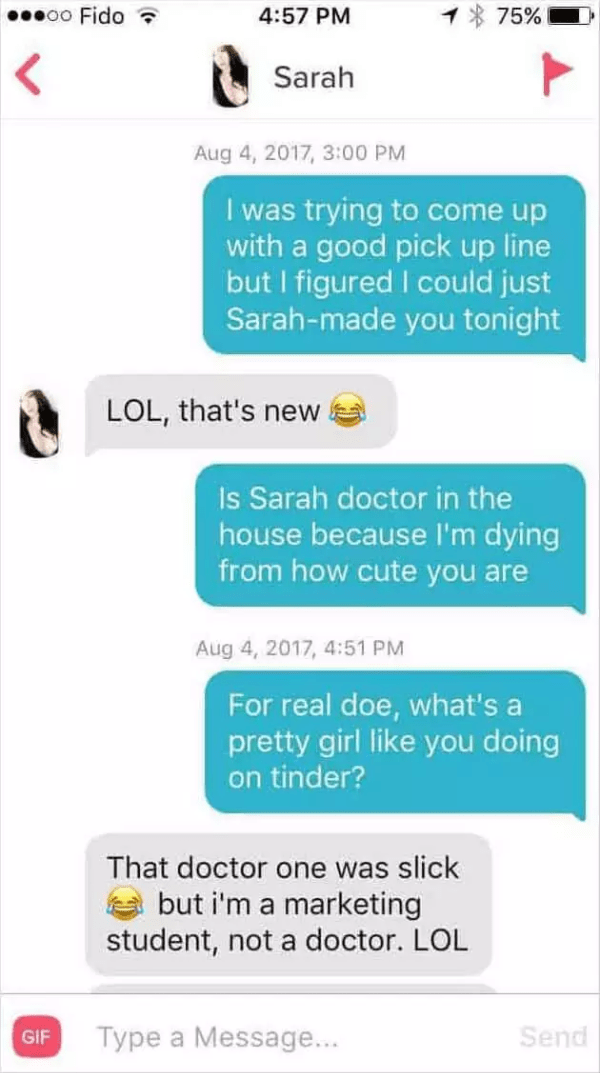 Tinder Pickup Lines That Work EVERY Time (Tested in 2020)