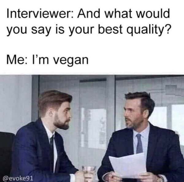 Inspirational I'm a Vegan Meme Pictures 8