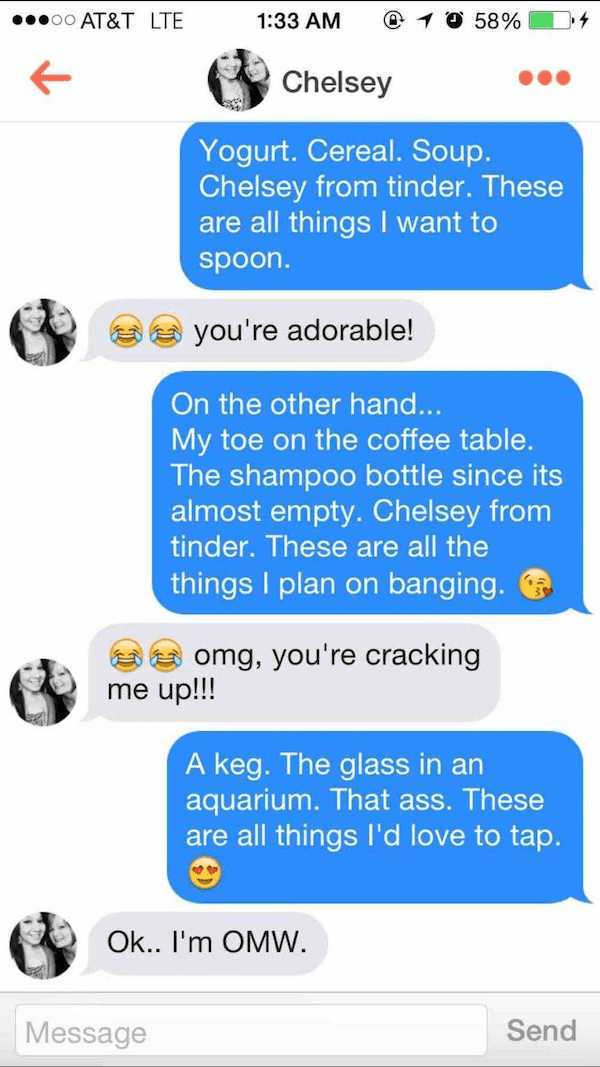 Tinder Pickup Lines That Work EVERY Time (Tested in 2023)