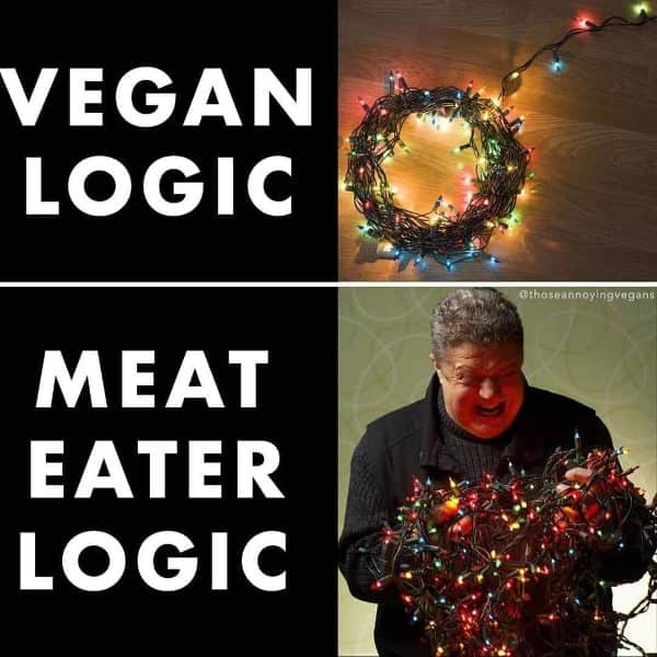 Ridiculous Vegan & Meat Eater Meme Images 4