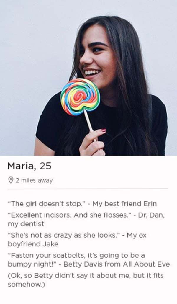 Chic Bio Made Up Of Crazy Quotes