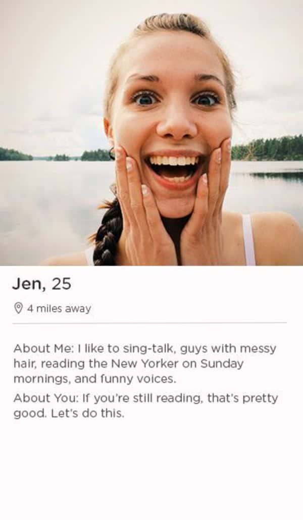 best online dating profiles for women examples