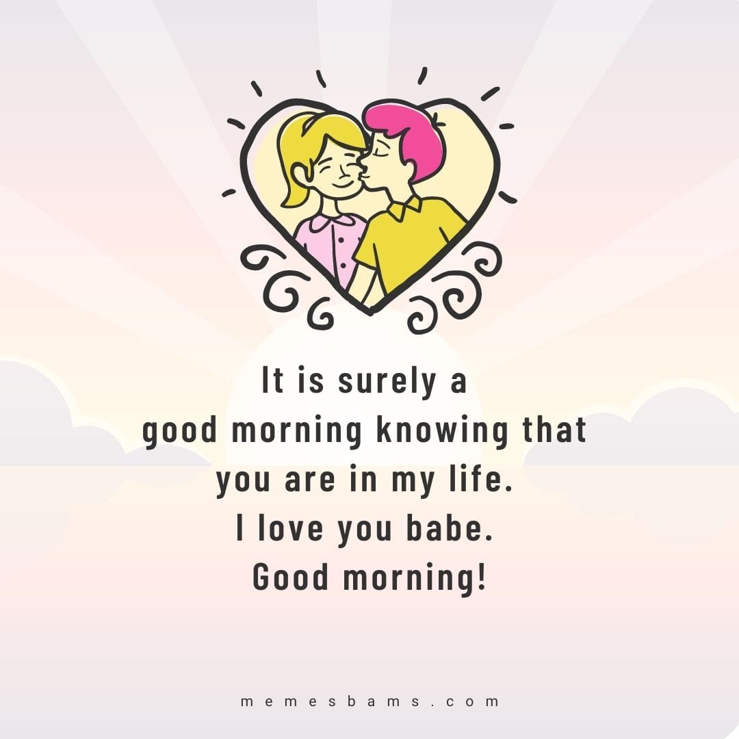 good morning bae quotes