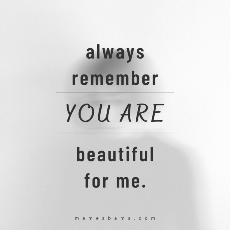 96 You Are Beautiful Quotes for Her
