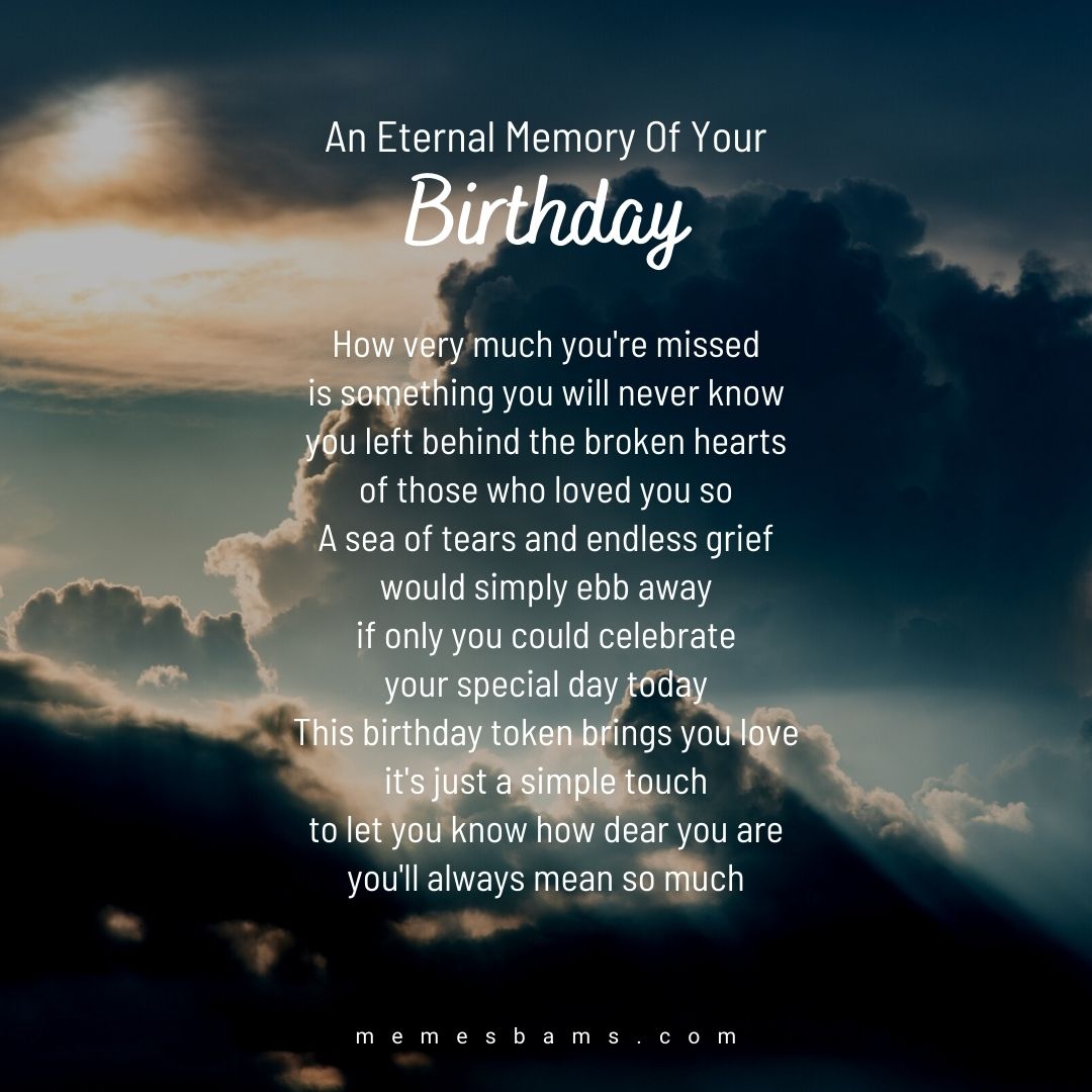 Happy Birthday Quotes And Images To Someone In Heaven