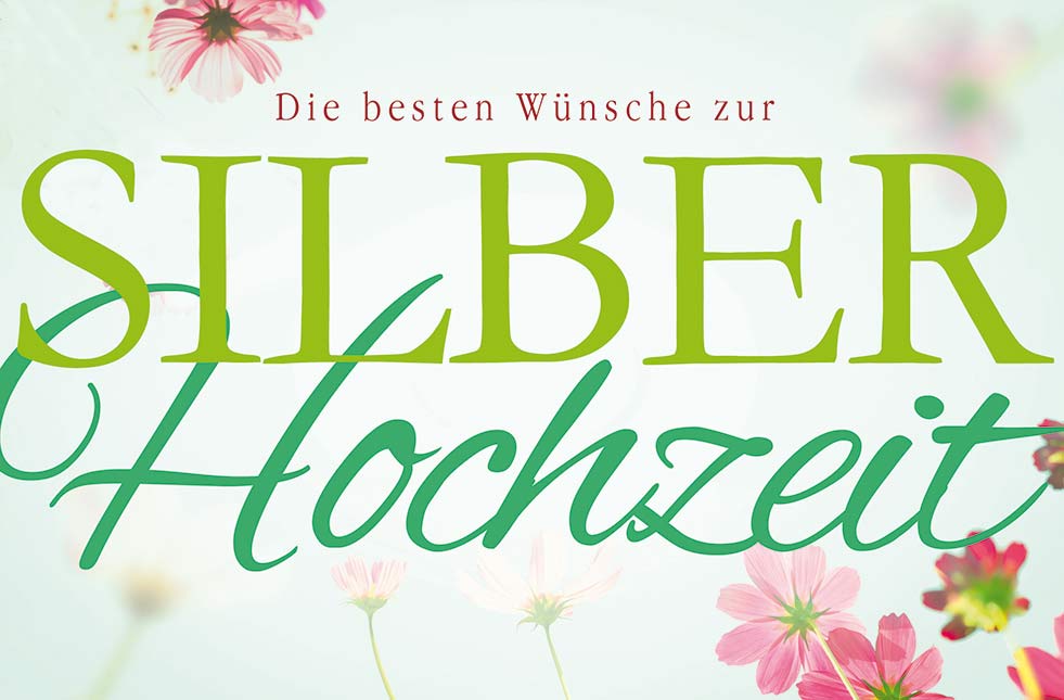 50 Beste Gedichte und Sprüche zur Silberhochzeit 2021